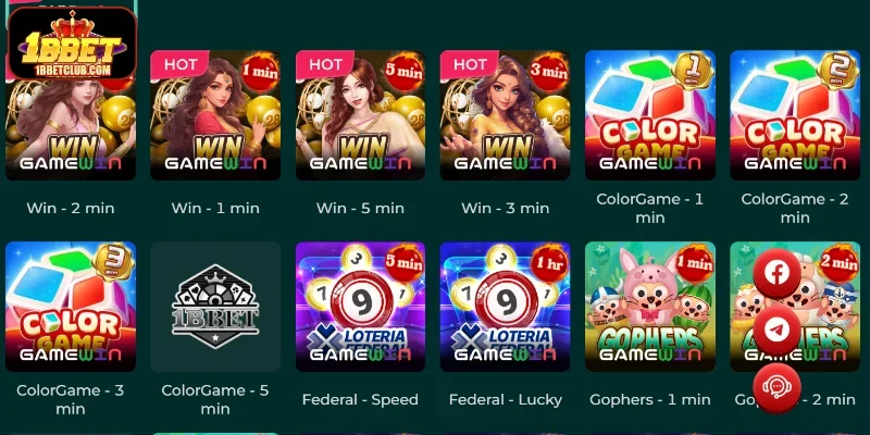 Attractive Lottery Game Options on 1BBET